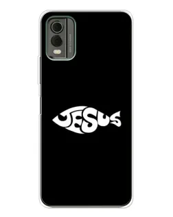 Чохол для Nokia C32 з картинкою «Риба  Jesus»