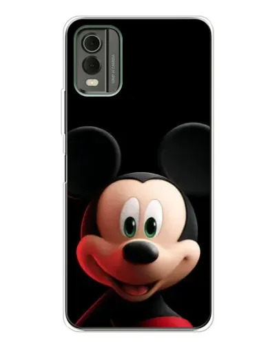 Чехол для Nokia C32 с картинкой «Улыбающийся Микки Маус»