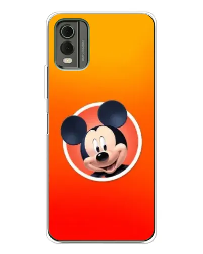Чехол для Nokia C32 с картинкой «Mickey в круге»
