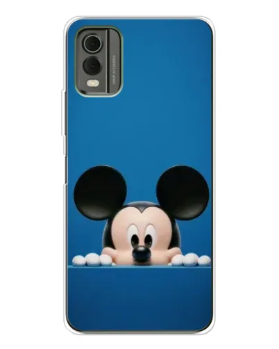Чехол для Nokia C32 с картинкой «Микки выглядывает»