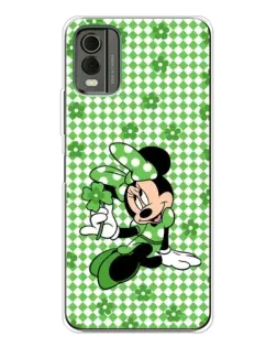 Чехол для Nokia C32 с картинкой «Mickey в клетку»