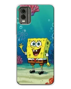 Чехол для Nokia C32 с картинкой «Подводный привет»