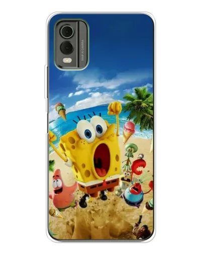 Чехол для Nokia C32 с картинкой «Развлечения на пляже»