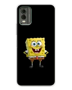 Чехол для Nokia C32 с картинкой «Классический Губка Боб»