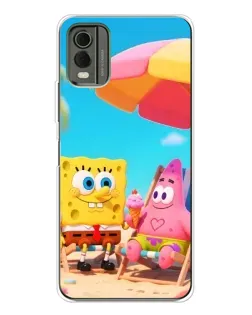 Чехол для Nokia C32 с картинкой «Отдых на пляже»