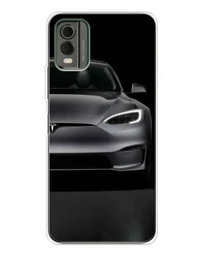 Чохол для Nokia C32 з картинкою «Tesla Model S Look» Чохол для Nokia C32 з картинкою «Tesla Model S Look»