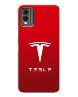 Чохол для Nokia C32 з картинкою «Tesla Red Classic»