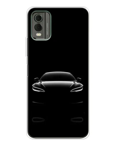 Чохол для Nokia C32 з картинкою «Силует Tesla Night» Чохол для Nokia C32 з картинкою «Силует Tesla Night»