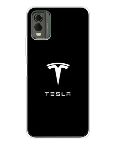 Чохол для Nokia C32 з картинкою «Tesla White Logo» Чохол для Nokia C32 з картинкою «Tesla White Logo»
