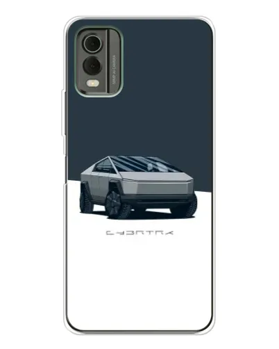 Чохол для Nokia C32 з картинкою «Сріблястий Cybertruck Tesla» Чохол для Nokia C32 з картинкою «Сріблястий Cybertruck Tesla»