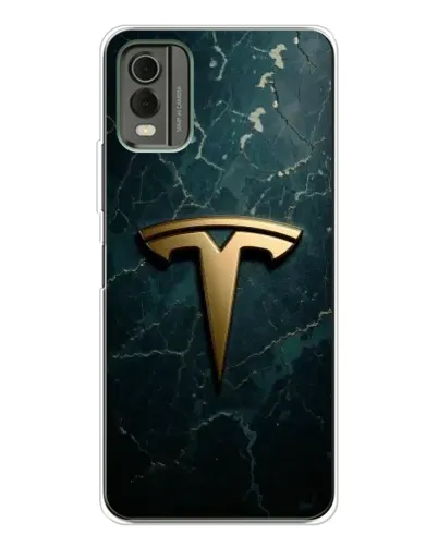 Чохол для Nokia C32 з картинкою «Мармурова Tesla Gold» Чохол для Nokia C32 з картинкою «Мармурова Tesla Gold»