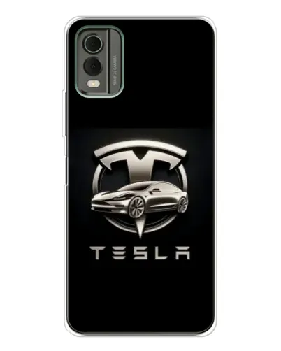 Чохол для Nokia C32 з картинкою «Tesla — срібне авто» Чохол для Nokia C32 з картинкою «Tesla — срібне авто»