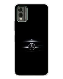 Чохол для Nokia C32 з картинкою «Mercedes — абстрактні лінії»