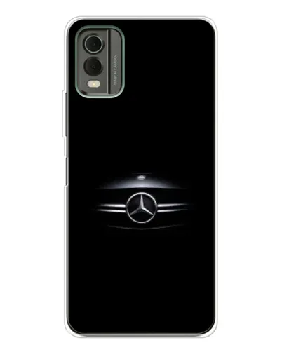 Чохол для Nokia C32 з картинкою «Mercedes — абстрактні лінії»