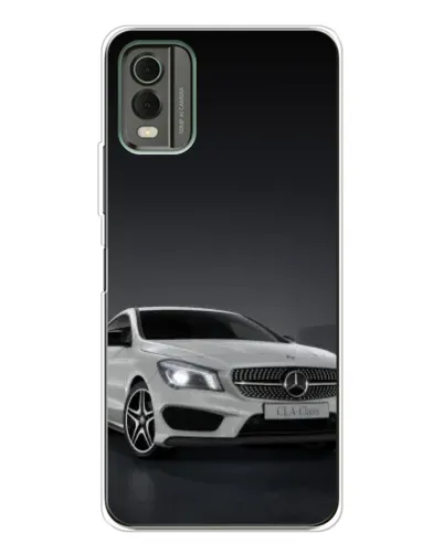 Чохол для Nokia C32 з картинкою «Mercedes AMG GT Silver»