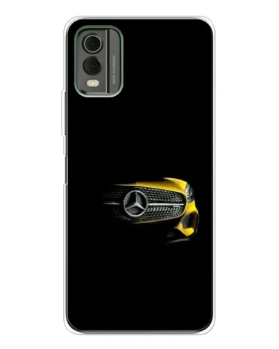 Чохол для Nokia C32 з картинкою «Mercedes — ретро стиль»