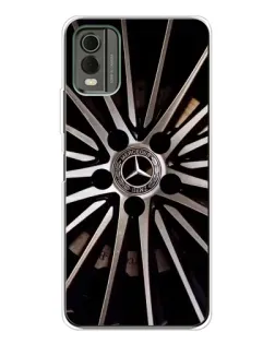 Чохол для Nokia C32 з картинкою «Диск Mercedes»
