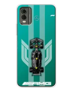 Чохол для Nokia C32 з картинкою «Mercedes AMG Petronas»