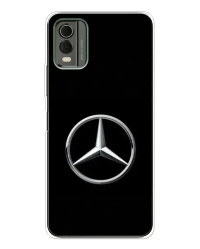 Чохол для Nokia C32 з картинкою «Mercedes класичний лого»