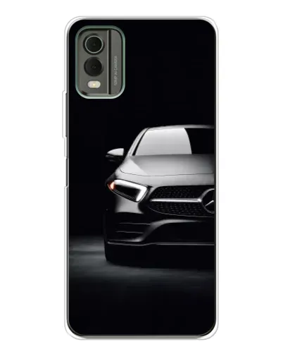 Чохол для Nokia C32 з картинкою «Світло фар Mercedes»