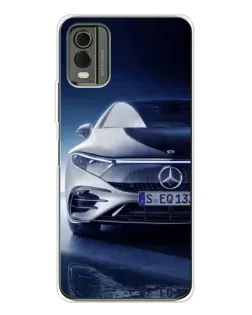 Чохол для Nokia C32 з картинкою «Mercedes EQ — майбутнє»