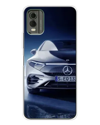 Чохол для Nokia C32 з картинкою «Mercedes EQ — майбутнє»