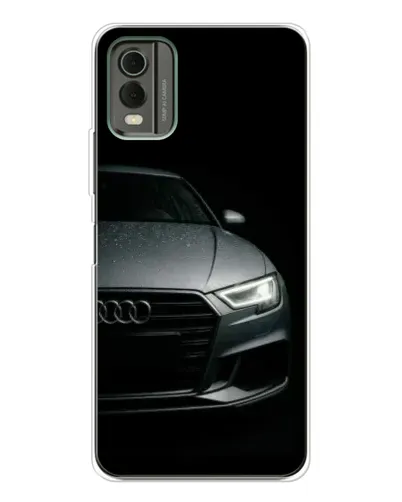 Чохол для Nokia C32 з картинкою «Audi — деталізація кузова»