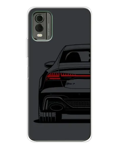 Чохол для Nokia C32 з картинкою «Задня частина Audi — арт»