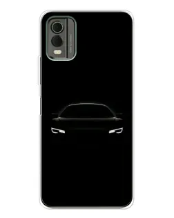 Чохол для Nokia C32 з картинкою «Погляд Audi у темряві»