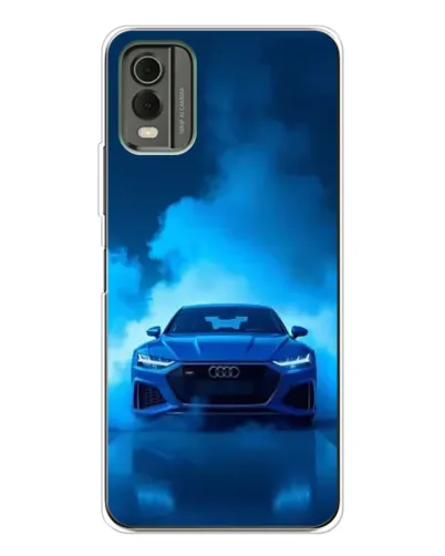 Чохол для Nokia C32 з картинкою «Audi — блакитна енергія»