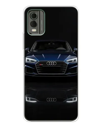 Чохол для Nokia C32 з картинкою «Audi — нічне відображення»