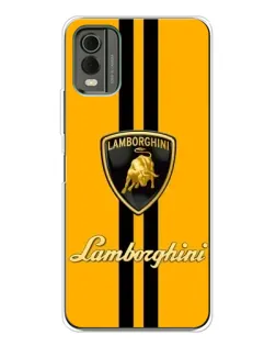 Чохол для Nokia C32 з картинкою «Lamborghini Stripe жовтий» Чохол для Nokia C32 з картинкою «Lamborghini Stripe жовтий»
