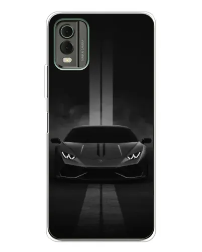 Чохол для Nokia C32 з картинкою «Lamborghini симетрія доріг»