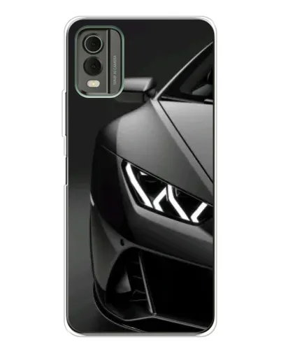 Чохол для Nokia C32 з картинкою «Lamborghini фари деталізація»