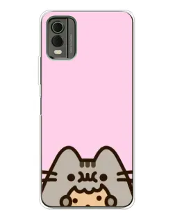 Чохол для Nokia C32 з картинкою «Pusheen та печиво» Чохол для Nokia C32 з картинкою «Pusheen та печиво»