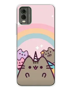 Чохол для Nokia C32 з картинкою «Єдиноріг Pusheen»