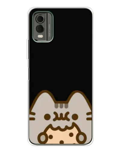 Чохол для Nokia C32 з картинкою «Пушин на чорному» Чохол для Nokia C32 з картинкою «Пушин на чорному»