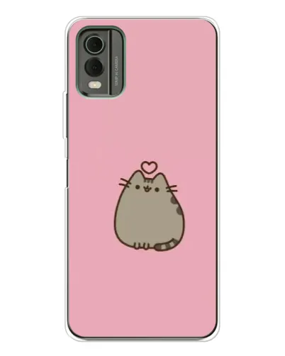 Чохол для Nokia C32 з картинкою «Pusheen серце» Чохол для Nokia C32 з картинкою «Pusheen серце»