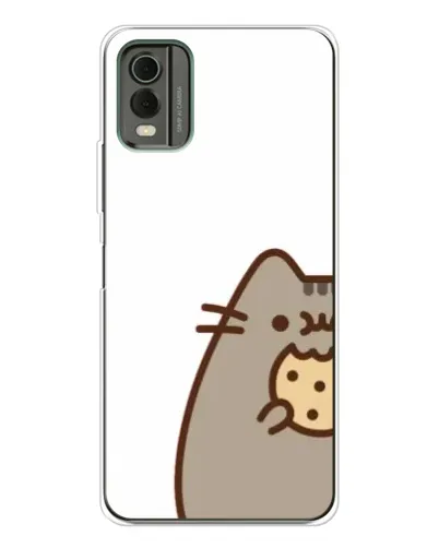 Чохол для Nokia C32 з картинкою «Пушин з печивом» Чохол для Nokia C32 з картинкою «Пушин з печивом»
