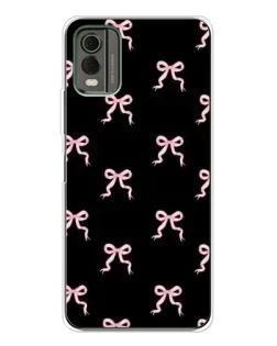 Чохол для Nokia C32 з картинкою «Бант-квітка»