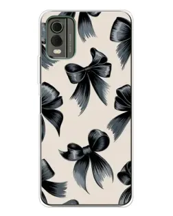 Чохол для Nokia C32 з картинкою «Банти Coquette»