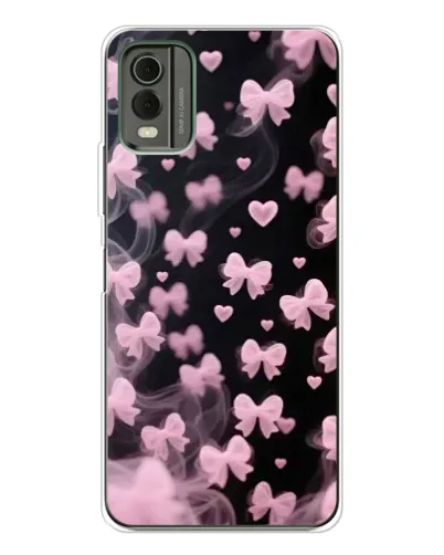 Чохол для Nokia C32 з картинкою «Неонове мереживо»