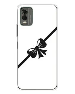 Чохол для Nokia C32 з картинкою «Діагональний бант»