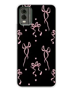 Чохол для Nokia C32 з картинкою «Тонкі стрічки»