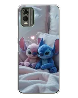 Чехол для Nokia C32 с картинкой «Плюшевые Стич Ангел» Чехол для Nokia C32 с картинкой «Плюшевые Стич Ангел»