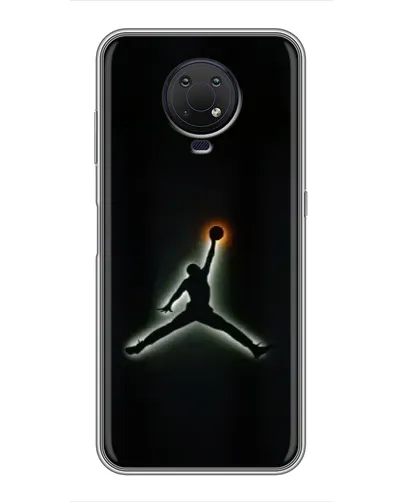 Чехол для Nokia G10 с картинкой «Jordan Gradient Logo»