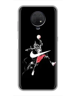 Чехол для Nokia G10 с картинкой «Jordan Jumpman»