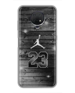 Чехол для Nokia G10 с картинкой «Jordan Carbon 23»