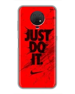 Чехол для Nokia G10 с картинкой «Nike Just Do It»