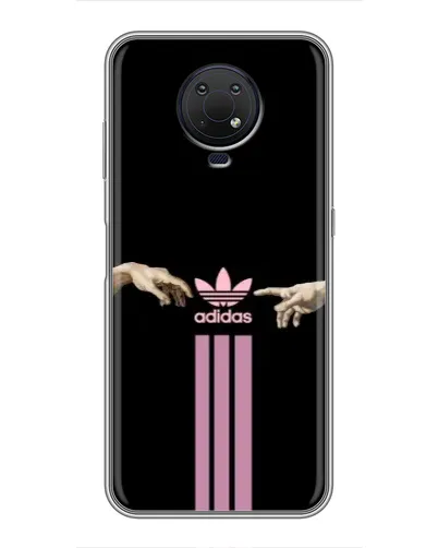 Чехол для Nokia G10 с картинкой «Adidas Hands»